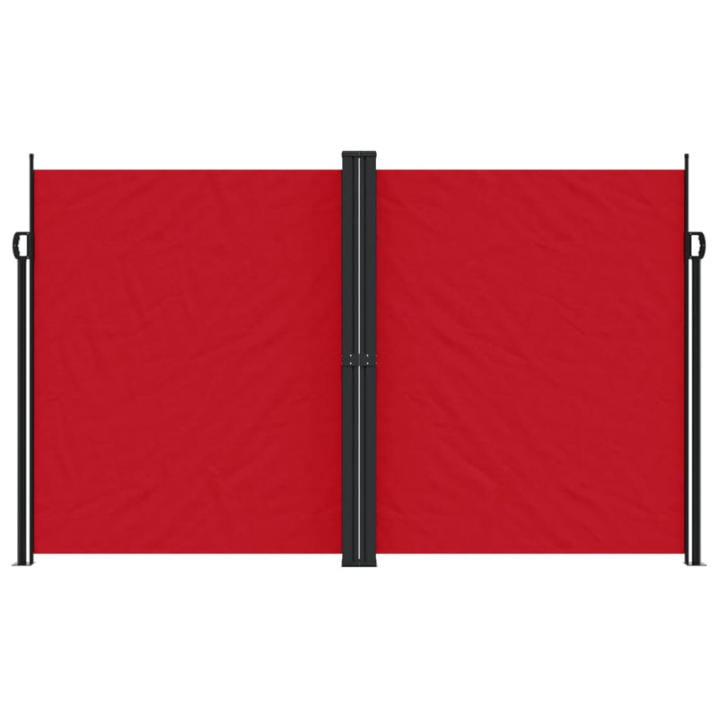Load image into Gallery viewer, Vidaxl windscherm uittrekbaar 200x600 cm rood