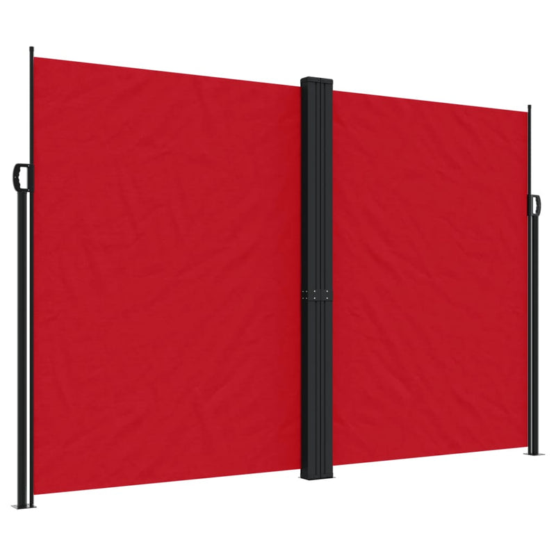 Load image into Gallery viewer, Vidaxl windscherm uittrekbaar 220x600 cm rood