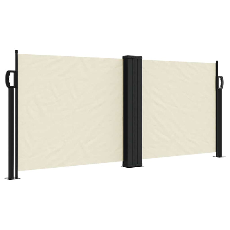 Load image into Gallery viewer, Vidaxl windscherm uittrekbaar 100x1000 cm crème