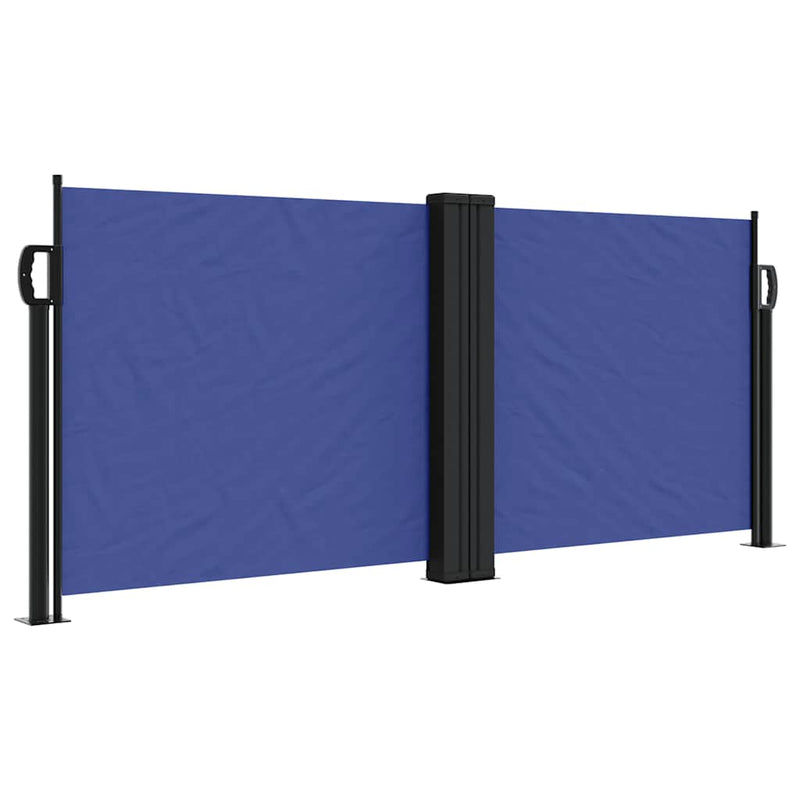 Load image into Gallery viewer, Vidaxl windscherm uittrekbaar 100x1000 cm blauw