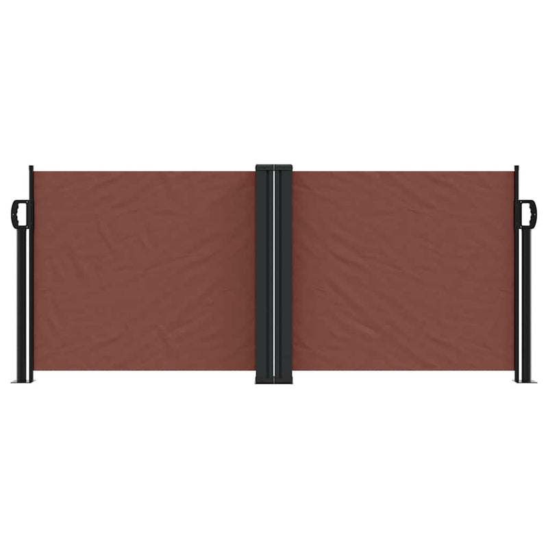 Load image into Gallery viewer, Vidaxl windscherm uittrekbaar 100x1000 cm bruin
