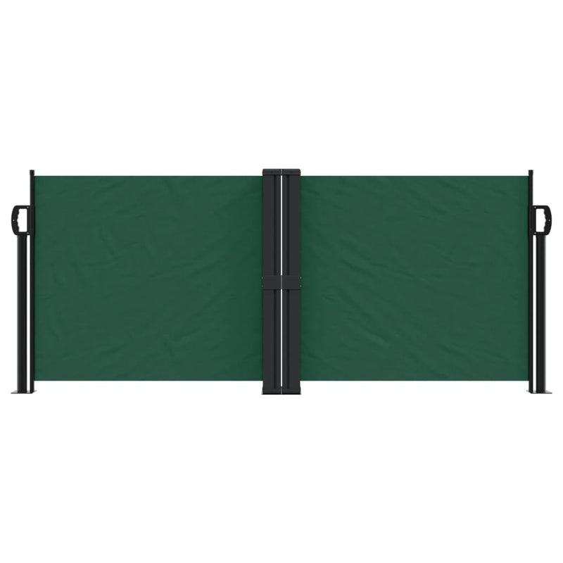 Load image into Gallery viewer, Vidaxl windscherm uittrekbaar 100x1000 cm donkergroen