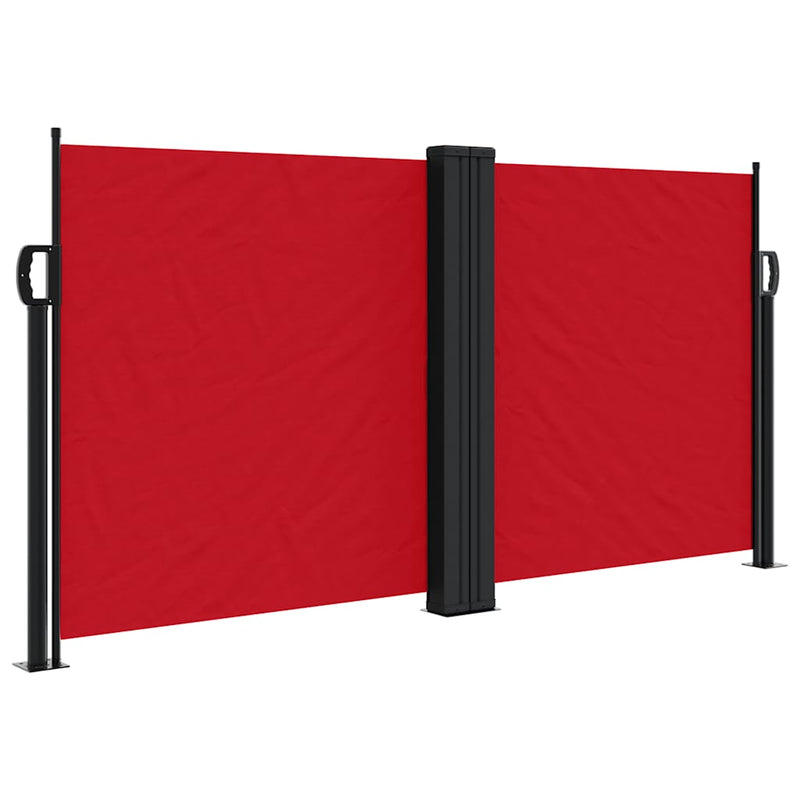 Load image into Gallery viewer, Vidaxl windscherm uittrekbaar 120x1000 cm rood
