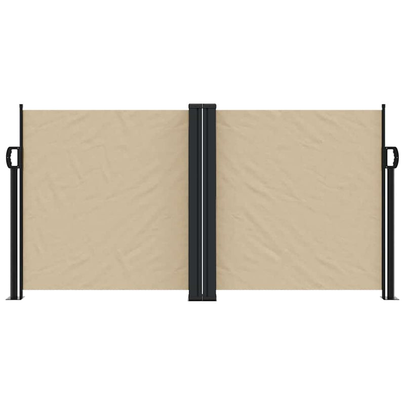 Load image into Gallery viewer, Vidaxl windscherm uittrekbaar 120x1000 cm beige