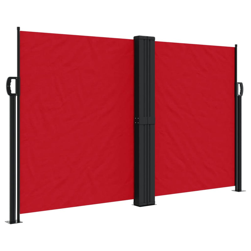 Load image into Gallery viewer, Vidaxl windscherm uittrekbaar 140x1000 cm rood