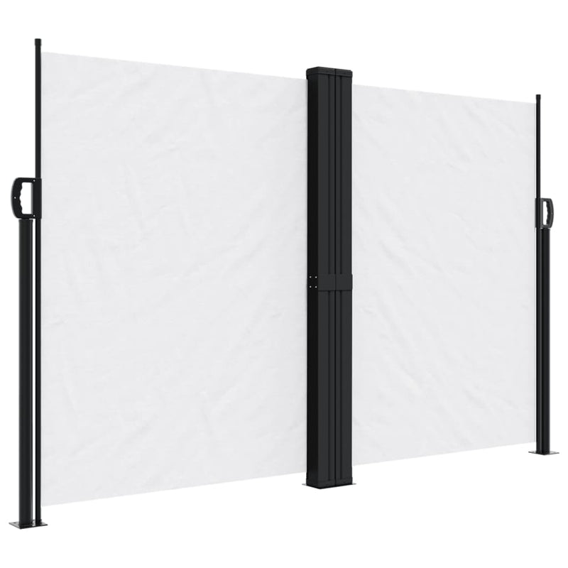 Load image into Gallery viewer, Vidaxl windscherm uittrekbaar 160x1000 cm wit