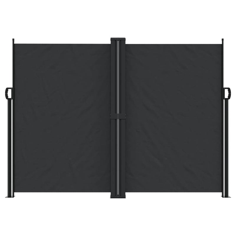Load image into Gallery viewer, Vidaxl windscherm uittrekbaar 180x1000 cm zwart