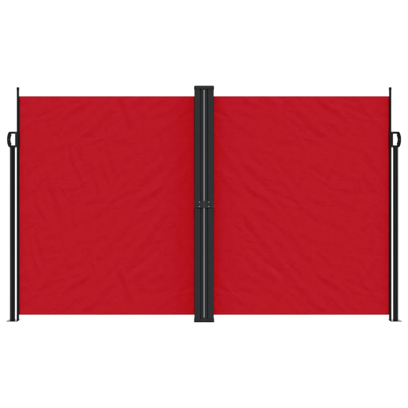 Load image into Gallery viewer, Vidaxl windscherm uittrekbaar 200x1000 cm rood