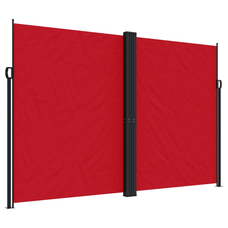 Load image into Gallery viewer, Vidaxl windscherm uittrekbaar 220x1000 cm rood