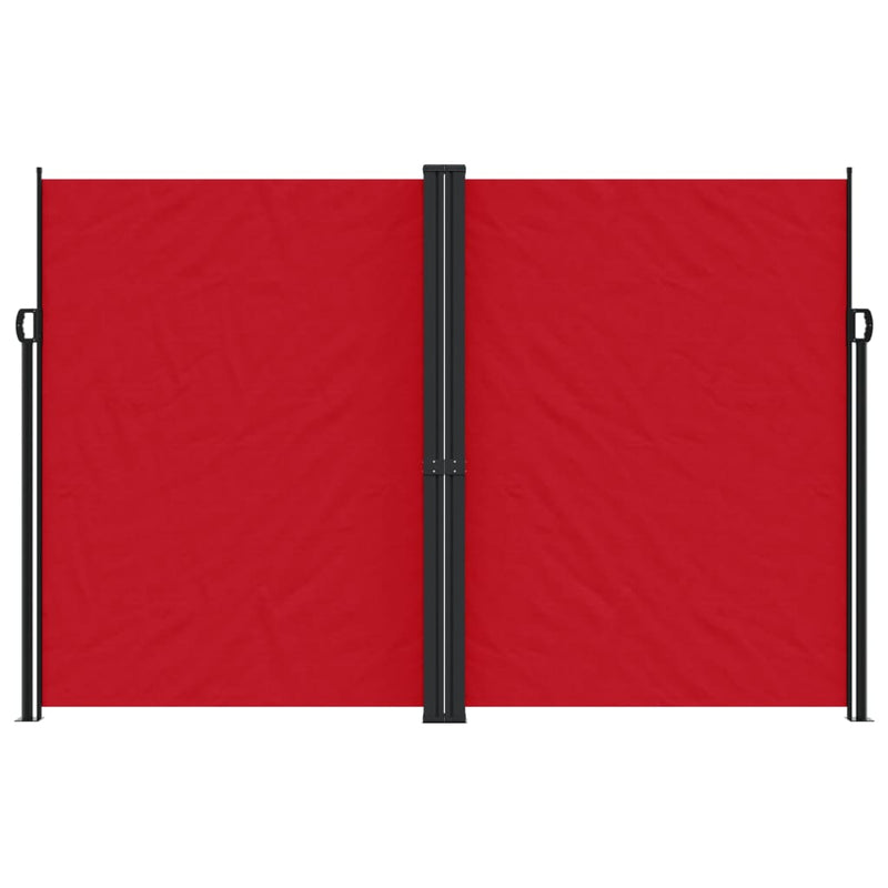 Load image into Gallery viewer, Vidaxl windscherm uittrekbaar 220x1000 cm rood
