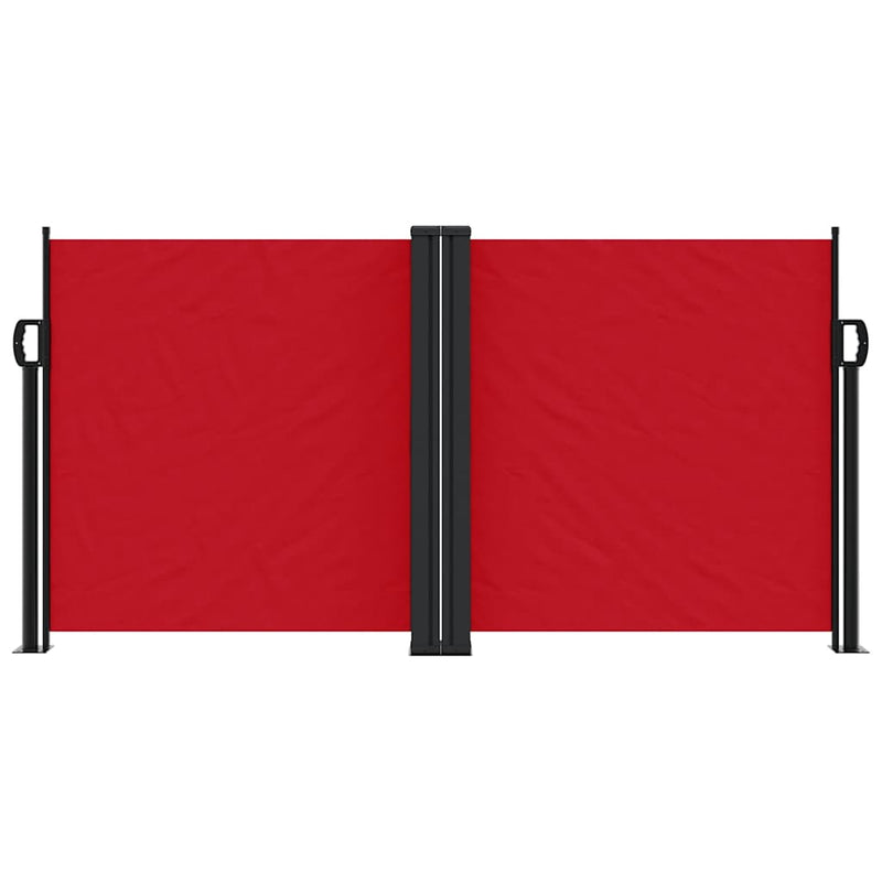 Load image into Gallery viewer, Vidaxl windscherm uittrekbaar 120x1200 cm rood