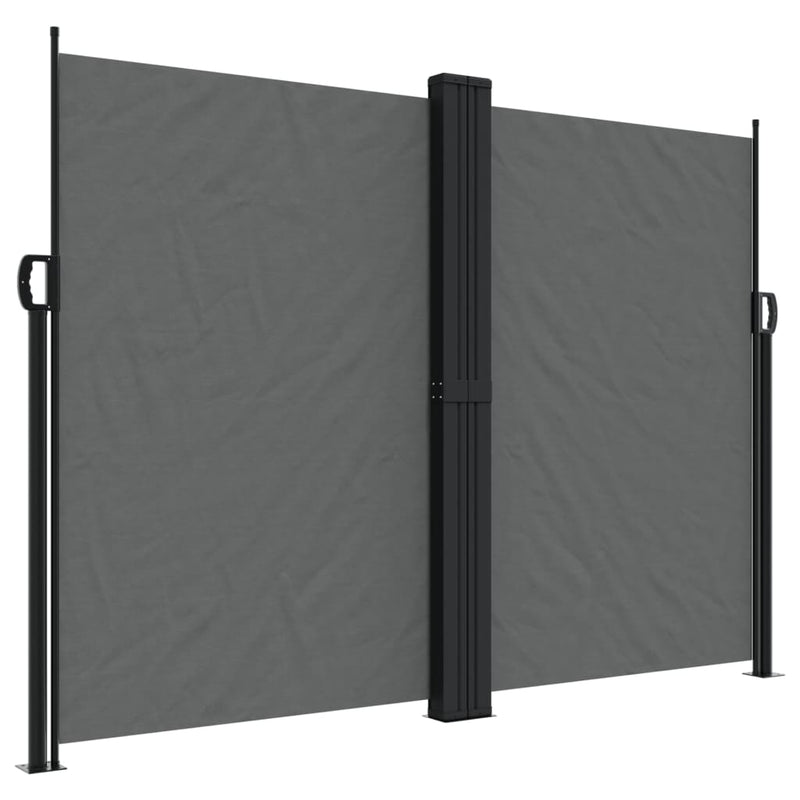 Load image into Gallery viewer, Vidaxl tuinscherm uittrekbaar 180x1200 cm antracietkleurig