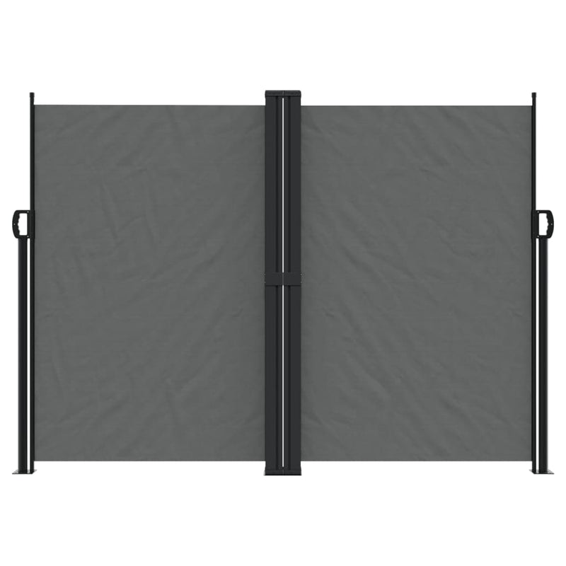 Load image into Gallery viewer, Vidaxl tuinscherm uittrekbaar 180x1200 cm antracietkleurig