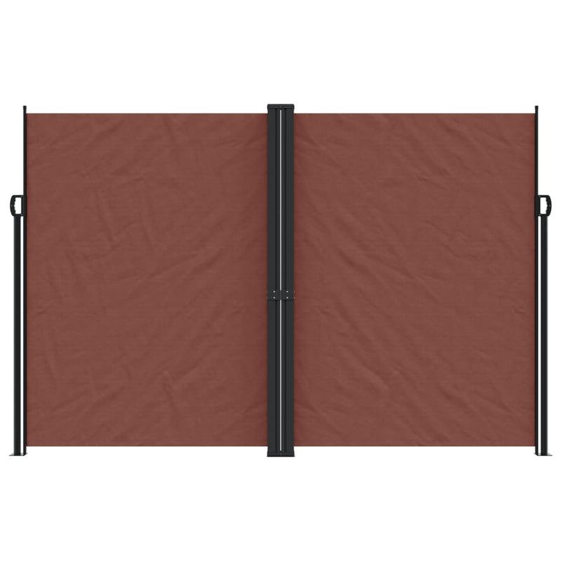 Load image into Gallery viewer, Vidaxl tuinscherm uittrekbaar 220x1200 cm bruin