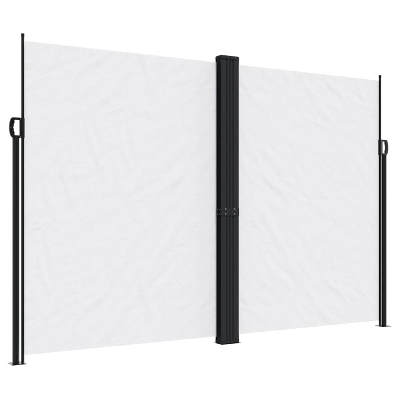 Load image into Gallery viewer, Vidaxl windscherm uittrekbaar 220x1200 cm wit