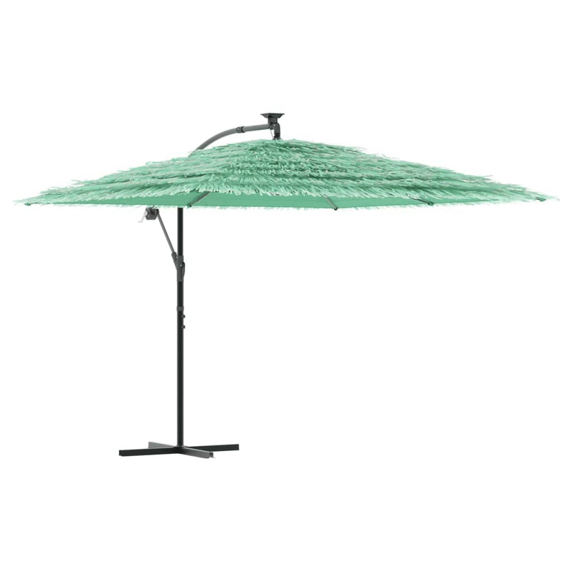 Load image into Gallery viewer, Vidaxl parasol met stalen paal 290x290x238 cm groen