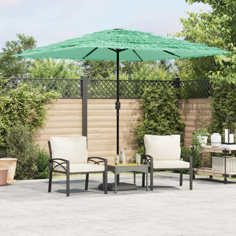 Load image into Gallery viewer, Vidaxl parasol met stalen paal 248x248x248 cm groen