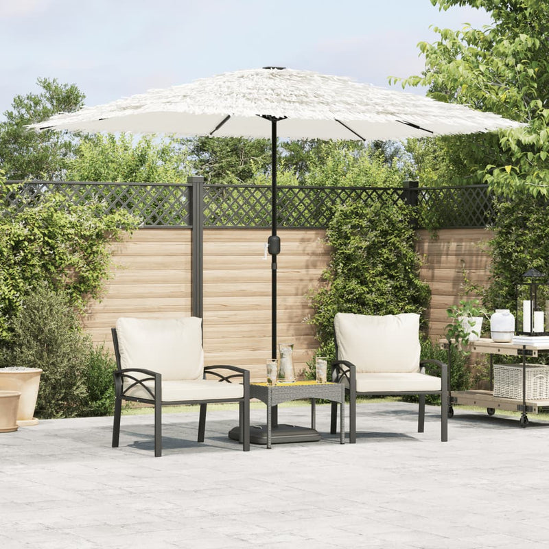 Load image into Gallery viewer, Vidaxl parasol met stalen paal 300x200x250 cm wit