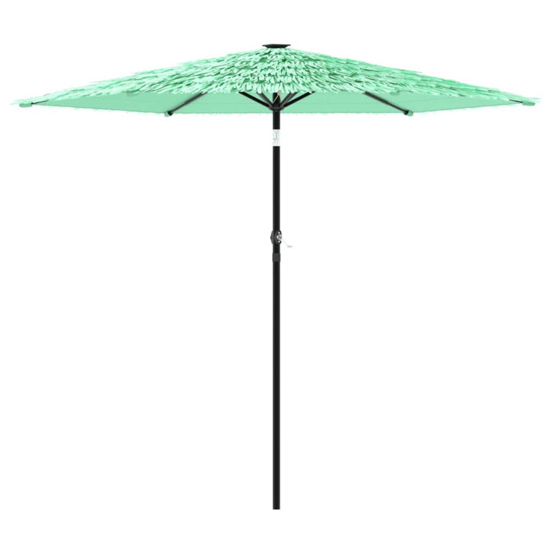 Load image into Gallery viewer, Vidaxl parasol met stalen paal 223x223x213 cm groen