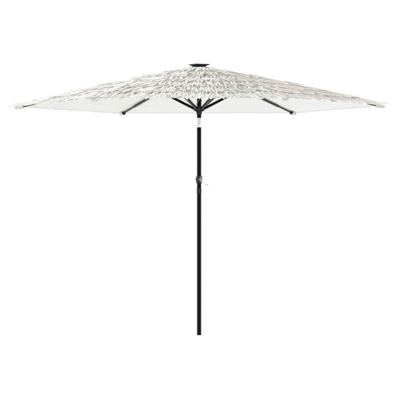 Load image into Gallery viewer, Vidaxl parasol met stalen paal 288x288x225 cm wit