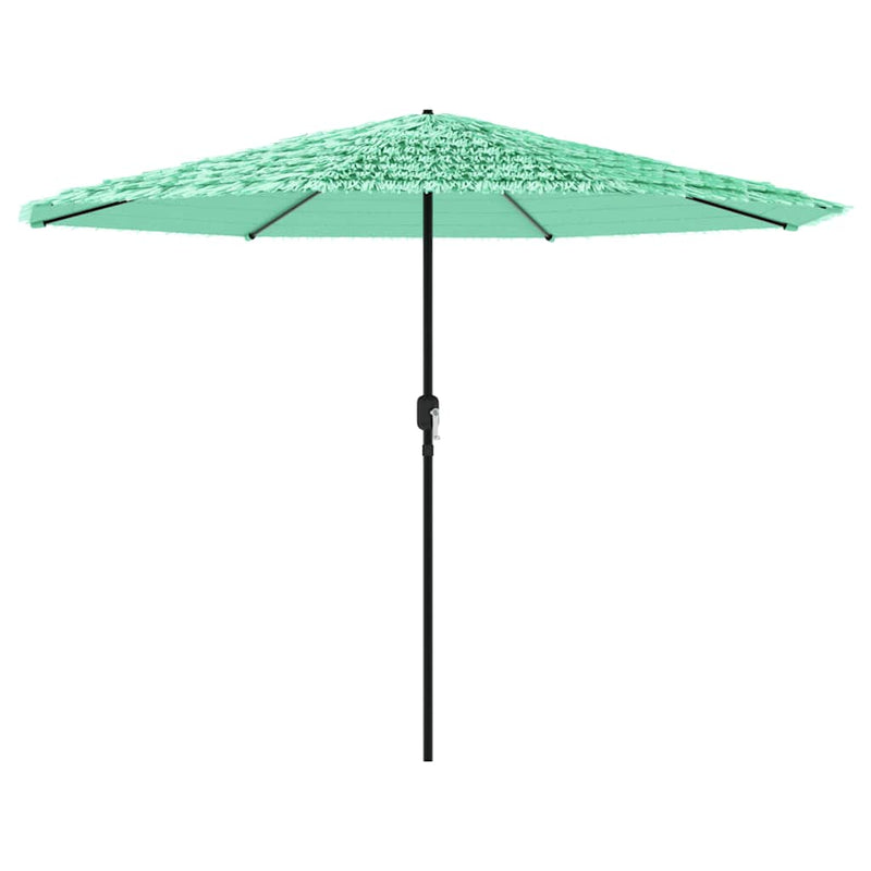 Load image into Gallery viewer, Vidaxl parasol met stalen paal 324x324x247 cm groen