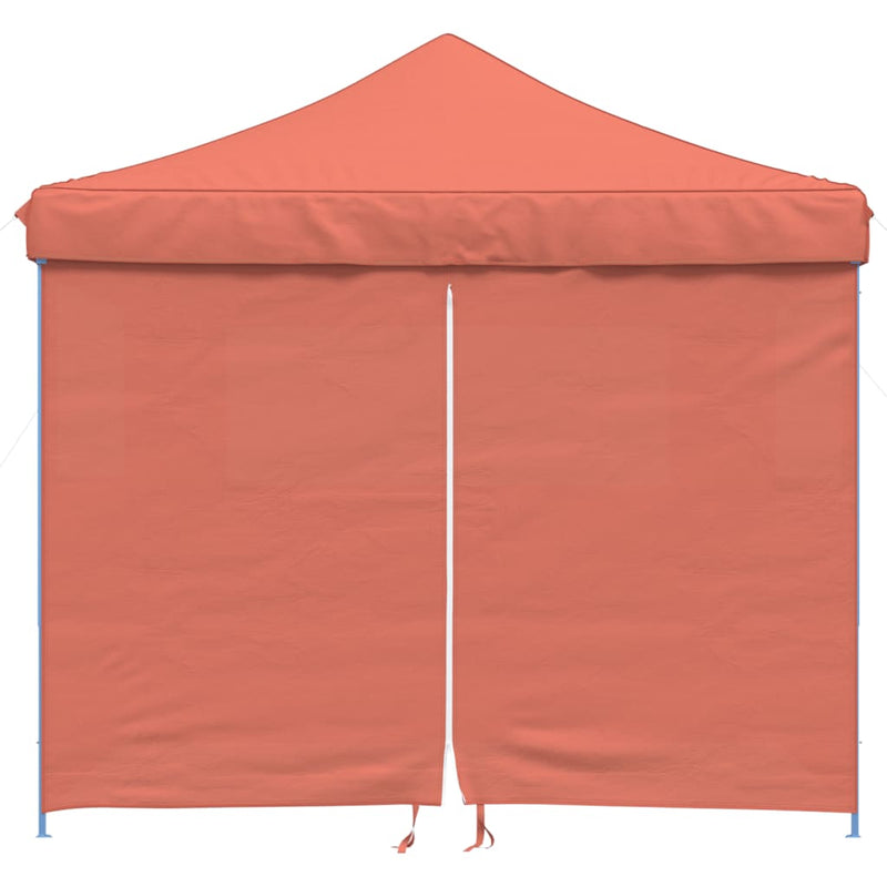 ギャラリービューアに画像をロードする, Vidaxl partytent inklapbaar pop-up met 4 zijwanden terracottakleurig