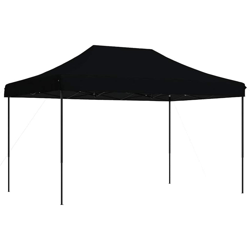 Afbeelding laden in galerijviewer, Vidaxl partytent inklapbaar pop-up 440x292x315 cm zwart