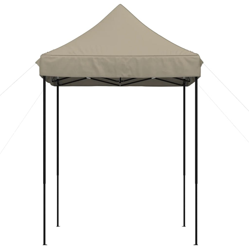 Load image into Gallery viewer, Vidaxl partytent inklapbaar pop-up 200x200x306 cm taupe