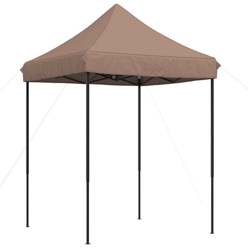 Load image into Gallery viewer, Vidaxl partytent inklapbaar pop-up 200x200x306 cm bruin
