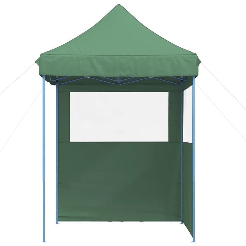 Load image into Gallery viewer, Vidaxl partytent inklapbaar pop-up met 2 zijwanden groen