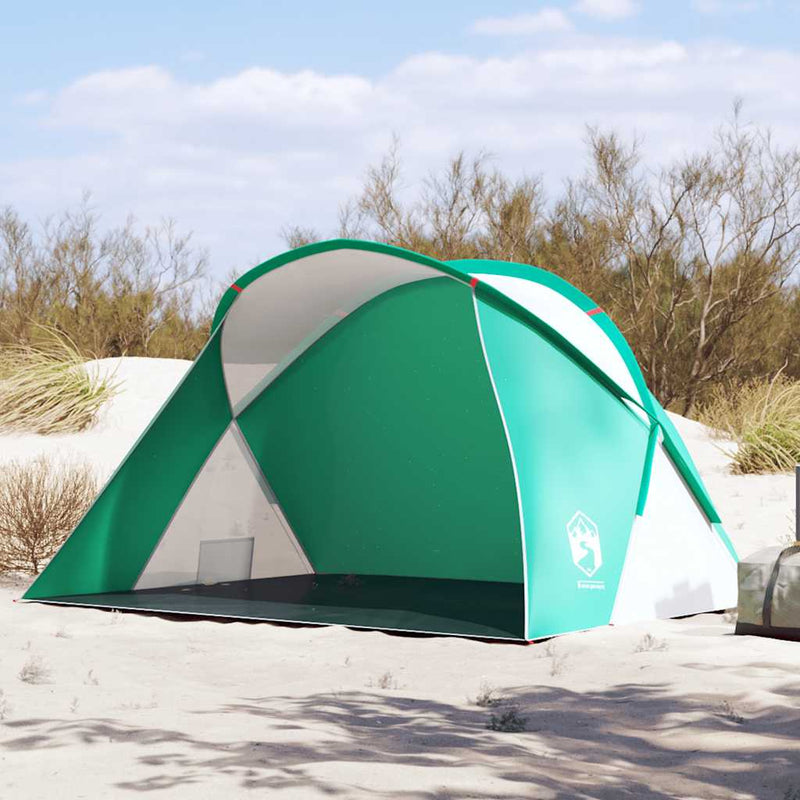 Load image into Gallery viewer, Vidaxl strandtent 2-persoons pop-up waterdicht zeegroen