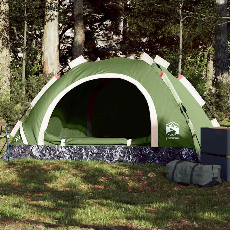 Load image into Gallery viewer, Vidaxl tent 2-persoons snelontgrendeling groen