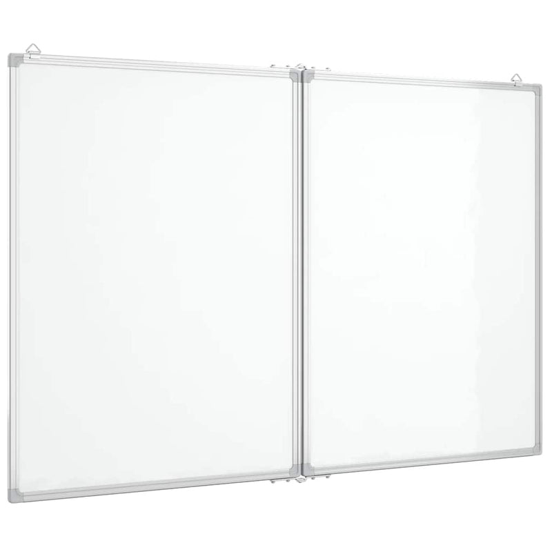 Load image into Gallery viewer, Vidaxl whiteboard magnetisch inklapbaar 100x80x1,7 cm aluminium