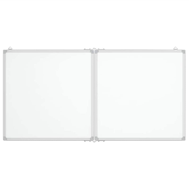 Load image into Gallery viewer, Vidaxl whiteboard magnetisch inklapbaar 120x60x1,7 cm aluminium