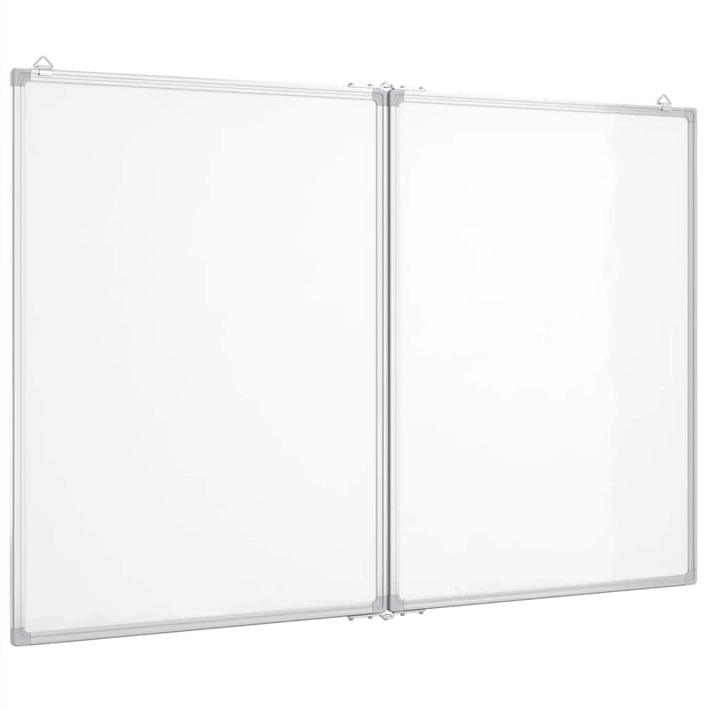 Load image into Gallery viewer, Vidaxl whiteboard magnetisch inklapbaar 120x100x1,7 cm aluminium