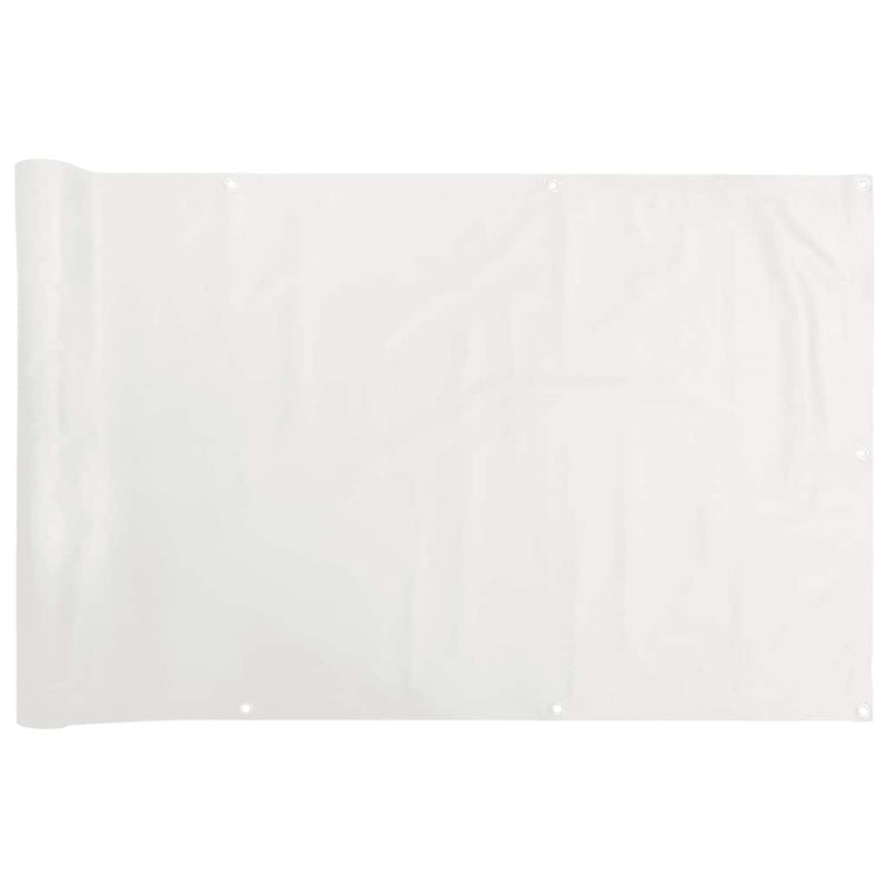 Load image into Gallery viewer, Vidaxl balkonscherm 800x75 cm pvc wit
