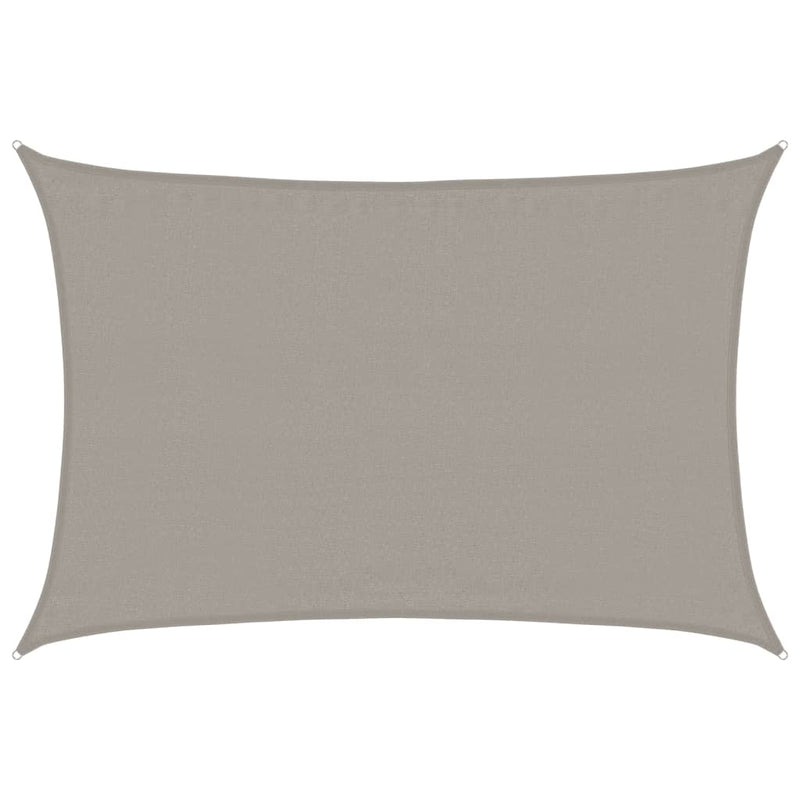 Load image into Gallery viewer, Vidaxl zonnezeil 160 g m² rechthoekig 3,5x5 m hdpe lichtgrijs