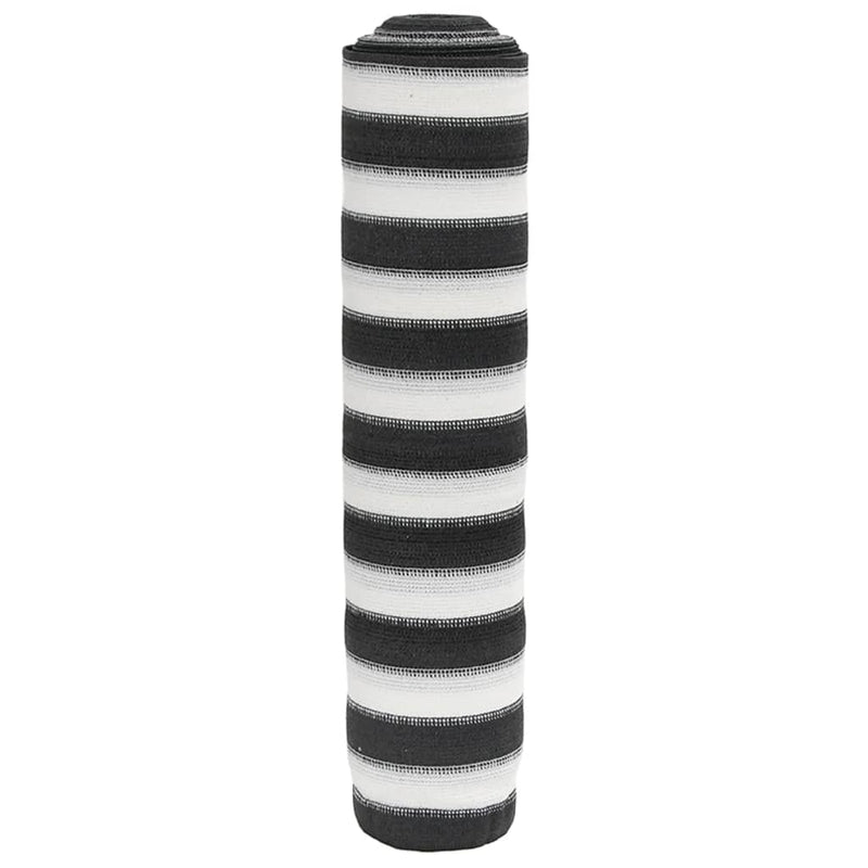 Chargez l'image dans la visionneuse de la galerie, Vidaxl privacynet 75 g m² 2x50 m hdpe antracietkleurig en wit