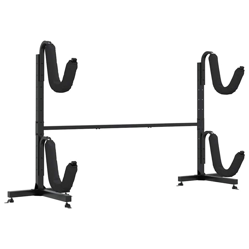 Load image into Gallery viewer, Vidaxl opbergrek voor 2 kajaks 250x57x127,5 cm staal