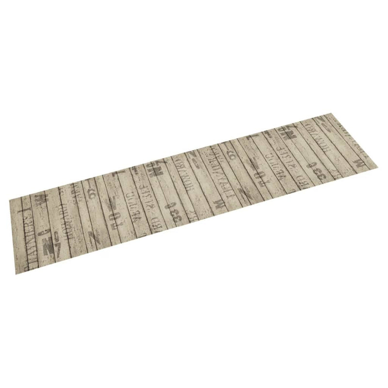 Load image into Gallery viewer, Vidaxl keukenmat wasbaar hekprint 60x300 cm fluweel
