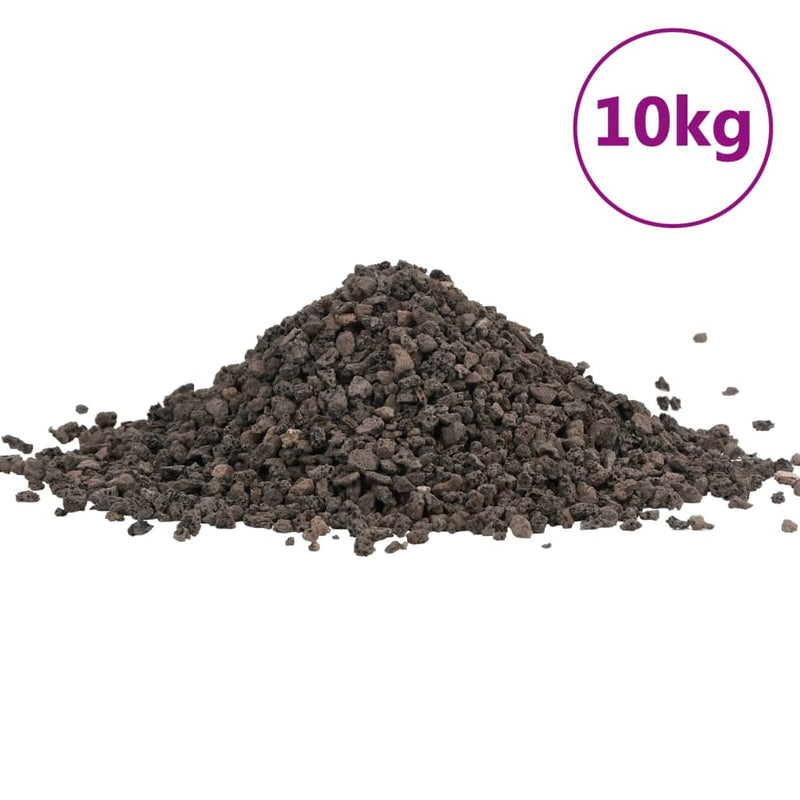 Load image into Gallery viewer, Vidaxl basaltgrind 10 kg 5-8 mm zwart