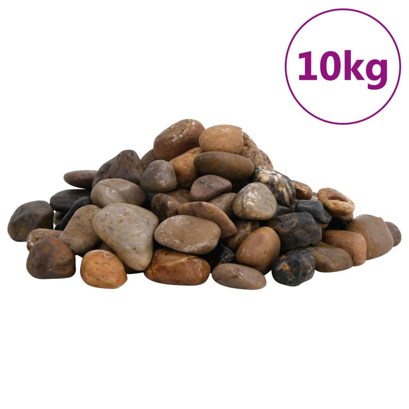 Chargez l'image dans la visionneuse de la galerie, Vidaxl kiezelstenen gepolijst 2-5 cm 10 kg meerkleurig