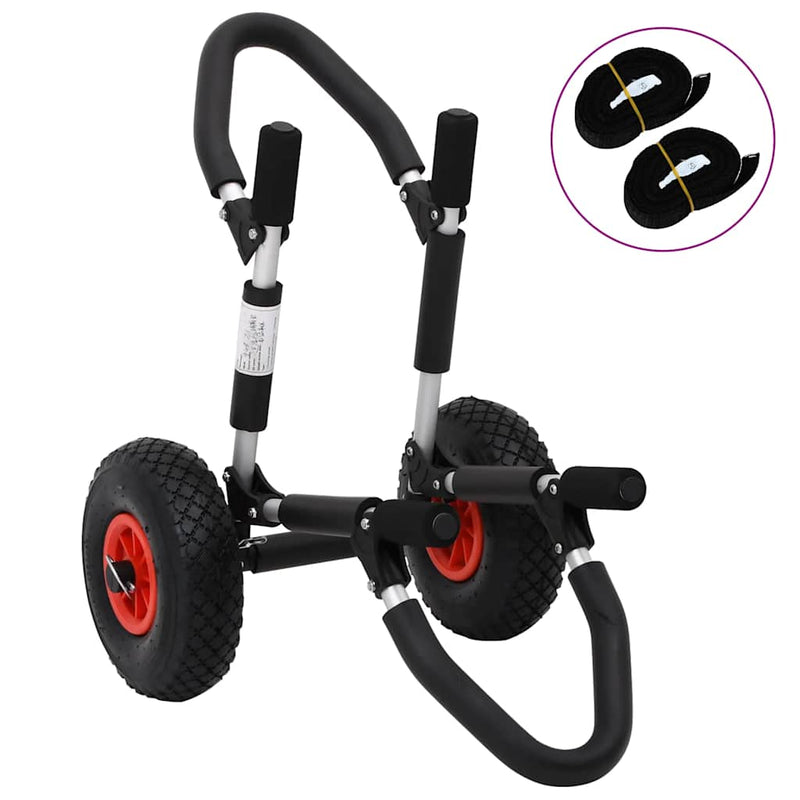 Chargez l'image dans la visionneuse de la galerie, Vidaxl sup trolley voor surfplank inklapbaar 45 kg aluminium