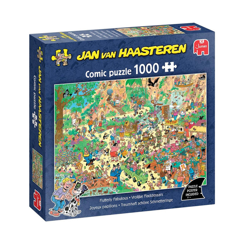 Load image into Gallery viewer, Jumbo jvh puzzel vrolijke fladderaars 1000pcs