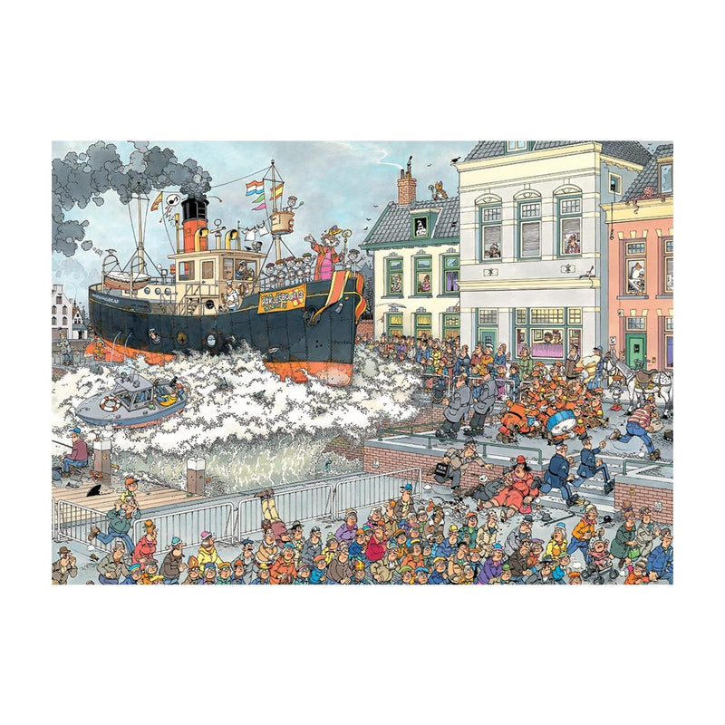 Chargez l'image dans la visionneuse de la galerie, Jumbo jan van haasteren puzzel sinterklaas intocht 1000 stukjes