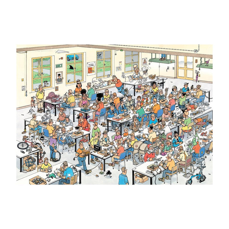 Afbeelding laden in galerijviewer, Jumbo jan van haasteren puzzel kunnen wij het maken? 1000 stukjes