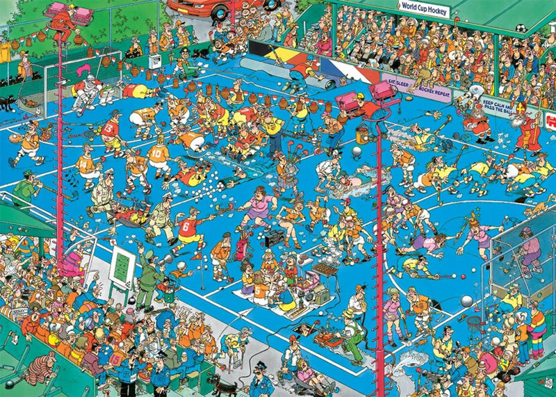 Chargez l'image dans la visionneuse de la galerie, Jumbo jan van haasteren puzzel titel tbd 1000 stukjes juni