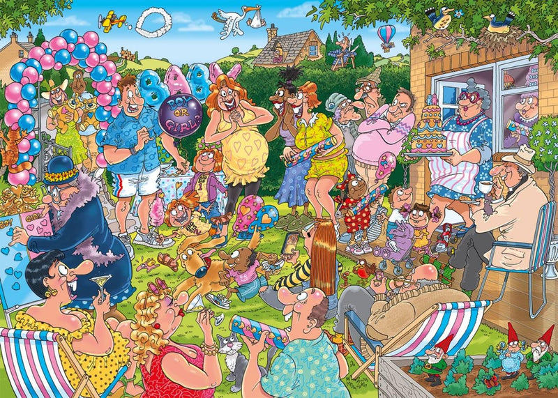 Chargez l'image dans la visionneuse de la galerie, Jumbo wasgij mystery 31 - gender reveal! - 1000 stukjes