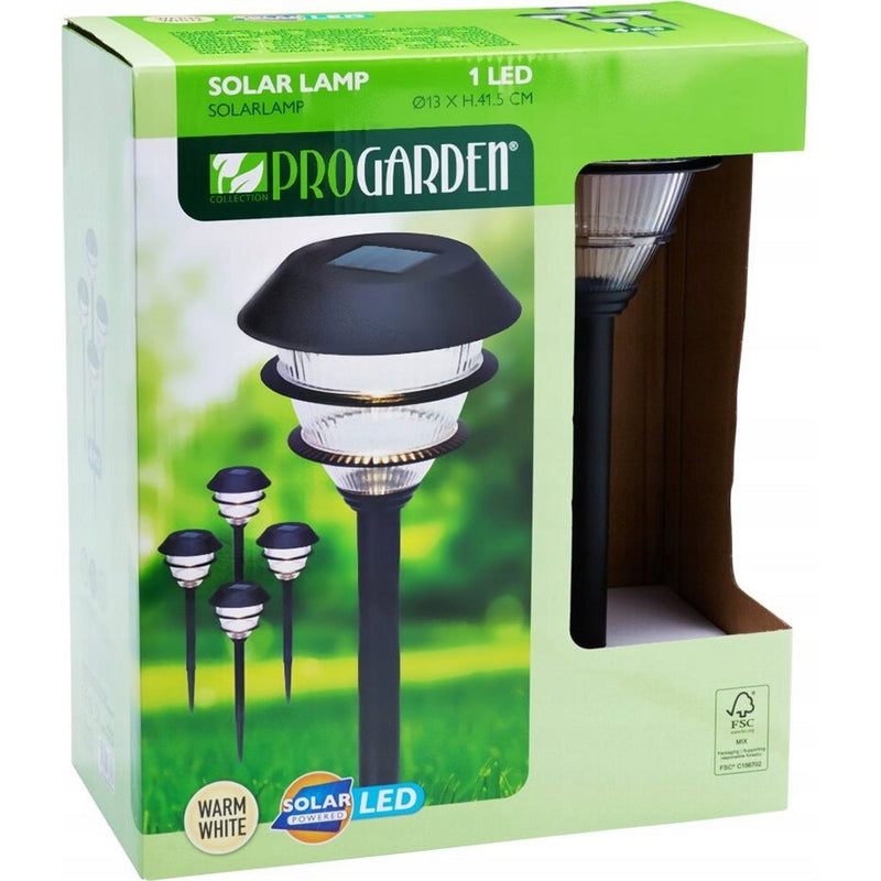 Chargez l'image dans la visionneuse de la galerie, Pro garden solar tuinlampen 4 stuks zwart