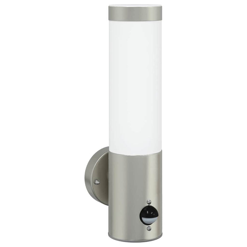 Chargez l'image dans la visionneuse de la galerie, Vidaxl buiten wandlamp zilver 12 x 8,5 x 29 cm